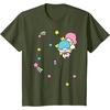 image:imageLittle Twin Stars Rainbow Stars Tee TShirtOlive Green