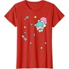 image:imageLittle Twin Stars Rainbow Stars Tee TShirtRed
