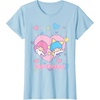 image:imageLittle Twin Stars Retro Logo Valentine Tee TShirtBaby Blue