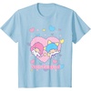 image:imageLittle Twin Stars Retro Logo Valentine Tee TShirtBaby Blue