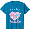 image:imageLittle Twin Stars Retro Logo Valentine Tee TShirtSapphire Blue