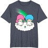 image:imageLittle Twin Stars St Patricks Day Tee Shirt TShirtHeather Blue
