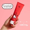 image:imageMOON x Hello Kitty Pink Toothpaste Clean Vegan FluorideFree for Adults or Kids Toothpaste Strawberry Mint Flavor for Fresh Breath 42 oz