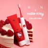 image:imageMOON x Hello Kitty Sonic Electric Toothbrush for Adults amp Teens 5 Smart Modes Clean White Massage Polish amp Sensitive Rechargeable Travel Case 2 Brush Heads IndustryLeading 6 Week Charge