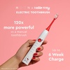 image:imageMOON x Hello Kitty Sonic Electric Toothbrush for Adults amp Teens 5 Smart Modes Clean White Massage Polish amp Sensitive Rechargeable Travel Case 2 Brush Heads IndustryLeading 6 Week Charge
