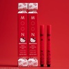 image:imageMOON x Hello Kitty Teeth Whitening Pen Duo Candy Cane Flavor 2 Pack Whitening Gel with Urea Peroxide amp Soothing Botanicals Gentle on Sensitive Teeth Freshens Breath Easy NoMess Applicator