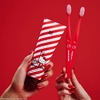 image:imageMOON x Hello Kitty Toothpaste Peppermint Hot Chocolate Flavor 42 Oz No Fluoride or Sugar Plus 2 Pack Extra Soft Bristle Toothbrushes Gentle on Gums amp Teeth for Adults amp Children 2 Years