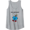 image:imageMr Men Mr Birthday Tank TopHeather Grey