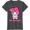 image:imageMy Melody Be Mine Valentine Tee TShirtDark Heather Grey