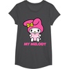 image:imageMy Melody Be Mine Valentine Tee TShirtDark Heather Grey