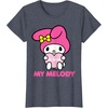 image:imageMy Melody Be Mine Valentine Tee TShirtHeather Blue