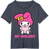 image:imageMy Melody Be Mine Valentine Tee TShirtHeather Blue