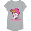 image:imageMy Melody Be Mine Valentine Tee TShirtHeather Grey
