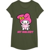 image:imageMy Melody Be Mine Valentine Tee TShirtOlive Green