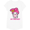 image:imageMy Melody Be Mine Valentine Tee TShirtWhite