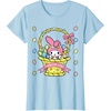 image:imageMy Melody Logo Happy Easter Tee Shirt TShirtBaby Blue