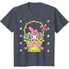 image:imageMy Melody Logo Happy Easter Tee Shirt TShirtHeather Blue