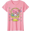 image:imageMy Melody Logo Happy Easter Tee Shirt TShirtPink