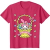 image:imageMy Melody Logo Happy Easter Tee Shirt TShirtRed Heather