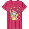 image:imageMy Melody Logo Happy Easter Tee Shirt TShirtRed Heather