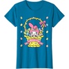 image:imageMy Melody Logo Happy Easter Tee Shirt TShirtSapphire Blue