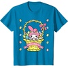 image:imageMy Melody Logo Happy Easter Tee Shirt TShirtSapphire Blue