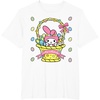 image:imageMy Melody Logo Happy Easter Tee Shirt TShirtWhite
