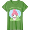 image:imageMy Melody Sweet and Lucky St Patricks Tee Shirt TShirtGrass Green