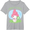 image:imageMy Melody Sweet and Lucky St Patricks Tee Shirt TShirtHeather Grey