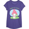 image:imageMy Melody Sweet and Lucky St Patricks Tee Shirt TShirtPurple Heather