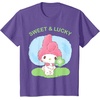image:imageMy Melody Sweet and Lucky St Patricks Tee Shirt TShirtPurple Heather