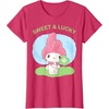 image:imageMy Melody Sweet and Lucky St Patricks Tee Shirt TShirtRed Heather