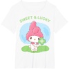 image:imageMy Melody Sweet and Lucky St Patricks Tee Shirt TShirtWhite