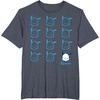 image:imagePochacco Real TShirtHeather Blue