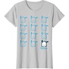 image:imagePochacco Real TShirtSilver Grey