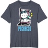 image:imagePochacco Summer Drink TShirtHeather Blue