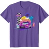 image:imageSANRIO Hello Kitty Kawaii Tokyo Racer TShirtPurple Heather