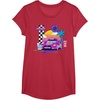 image:imageSANRIO Hello Kitty Kawaii Tokyo Racer TShirtRed Heather