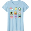 image:imageSANRIO Hello Kitty and Friends Supercute Stickers Unisex Adult Child TShirt Black Small Classic Fit Crew Neck Short Sleeve Cotton 60 Polyester 40Baby Blue