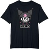 image:imageSANRIO Kuromi Nerd Glasses TShirtBlack