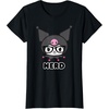 image:imageSANRIO Kuromi Nerd Glasses TShirtBlack