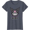 image:imageSANRIO Kuromi Nerd Glasses TShirtHeather Blue