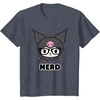 image:imageSANRIO Kuromi Nerd Glasses TShirtHeather Blue