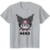 image:imageSANRIO Kuromi Nerd Glasses TShirtHeather Grey