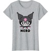image:imageSANRIO Kuromi Nerd Glasses TShirtHeather Grey