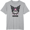 image:imageSANRIO Kuromi Nerd Glasses TShirtHeather Grey