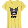 image:imageSANRIO Kuromi Nerd Glasses TShirtLemon Yellow