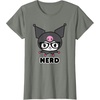 image:imageSANRIO Kuromi Nerd Glasses TShirtOlive Heather