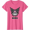 image:imageSANRIO Kuromi Nerd Glasses TShirtPink Heather