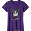 image:imageSANRIO Kuromi Nerd Glasses TShirtPurple